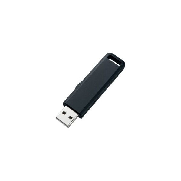 サンワサプライ USB2.0メモリ UFD-SL8GBKN 1点