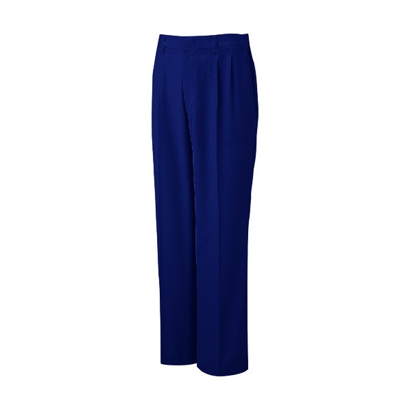 サンエス 夏 ツータックパンツ ディープネイビー色 91サイズ WA10454-23-91 1点