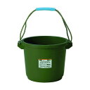 トラスコ(TRUSCO) ハードプラバケツ14LOD色 335 x 335 x 260 mm THB-14-OD 1(3)
