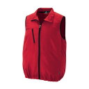 アイトス 空調服用ベスト(空調服TM) レッド L AZ50196-009-L 1点