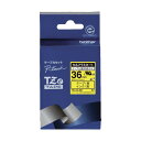 ブラザー販売 Tzeテープ ケーブルマーキング専用テープ 黒文字/黄地/36mm TZE-SL661 1点