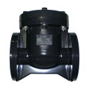 積水 スイングチャッキ弁 PVC/EPDM JIS10Kフランジ80A 280 x 220 x 310 mm SCV80 1個(4)
