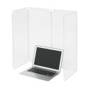 アスカ 折りたたみ透明パーテーション 小 VGP60 1点