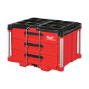 ミルウォーキー PACKOUTTM 引き出し収納 3段 48-22-8443 1個