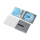 エレコム DVD・CD用スリム収納ソフトケース1枚収納 ブラック CCD-DPC30BK 30枚