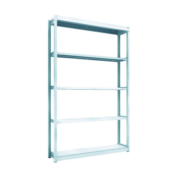 トラスコ(TRUSCO) TUG型軽量棚 100kg単体 5段 1540×324×H2400 TUG100-85K-5 1点