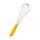 遠藤商事 TKG 抗菌カラーハンドル泡立 25cm イエロー BAW3204 1個