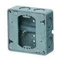 未来工業 軽量間仕切り用アウトレットボックス(浅型) CDO-4ASBT12 CDO-4ASBT12 1点