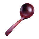 丸十 木製オ玉杓子(ウルシ塗リ) 大 QOT1301 1個