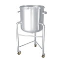 日東金属工業 ステンレスタンク鏡板型バンド式密閉容器脚付45L DT-CTL-L-39 1(4)