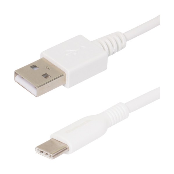 IEebN USB Type-CP[u 炩fɋ zCg 200cm OWL-CBKCASR20-WH 1_