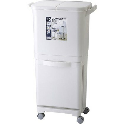 岐阜プラスチック 縦型分類ワゴンペール 45W 470×340×800(mm) グレー GBBE094 1点