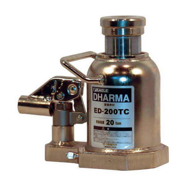 今野製作所 低床・クリーンルームレバー回転油圧ジャッキ能力20t ED-200TC 1