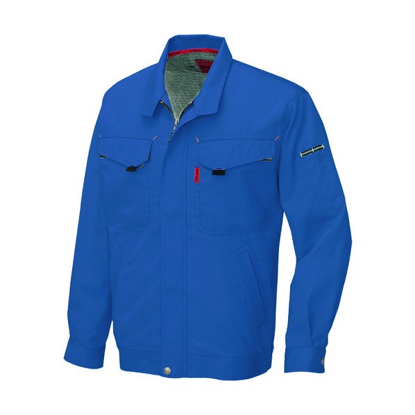 アイトス 長袖サマーブルゾン（男女兼用） M 006ブルー 5530 1