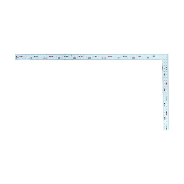 シンワ測定 シンワ厚手広巾シルバー50cm8段目盛 50cm 11481 1点