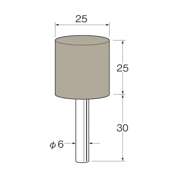 特徴 ■特徴 結合材の弾性効果により砥粒切込みが均一化され、研磨面に特に深いキズを付けることなく均一かつ美麗な仕上げ面が得られます。 結合材に弾性があるため加工物によくなじみます。 発熱・目づまりを生じ易い軟質難削材の研磨に最適です。 ■用途 ステンレス・アルミ・銅・真鍮・チタン・その他の合金・木材・硝子・石材・合成樹脂の研磨用。 仕様 重量 109g 入数 5本 R7632