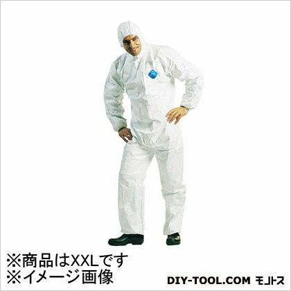 楽天DIY FACTORY ONLINE SHOPデュポン タイベック防護服XXL（×1） TV2 1点