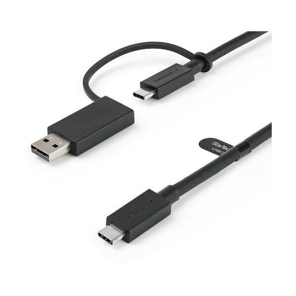 STARTEC.COM USB-CP[u/1m/USB 3.2 Gen 2/10Gbps/Type-C - Type-C/100W PDΉ USBCCADP 1{