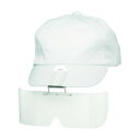 ミドリ安全 帽子用フロント型保護メガネ 220 x 80 x 80 mm MF-25 1点