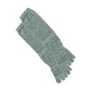 ミドリ安全 ベルデソックスeks 5本指 グレー M VERDE SOCKSEKS-5Y-GY-M 1足