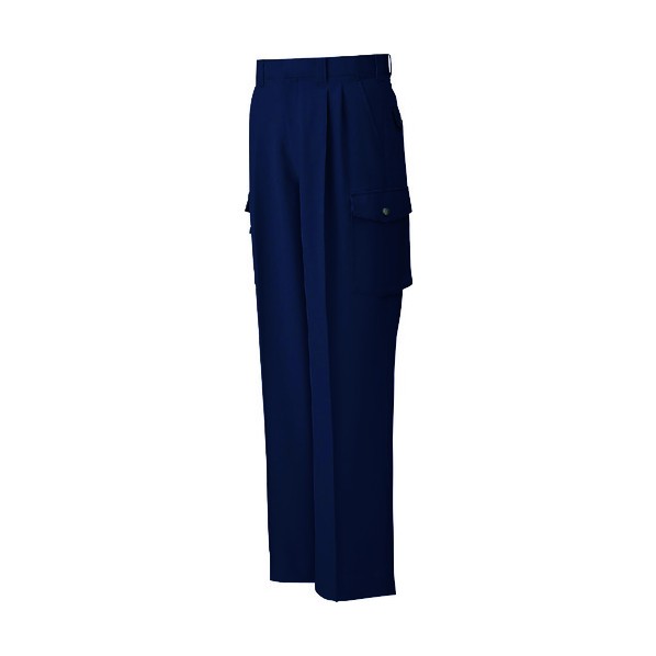 サンエス 冬 ツータックカーゴパンツ ネイビー色 73サイズ WA20665-3-73 1点