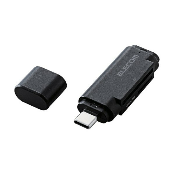 エレコム エレコム　USB　Type－Cメモリリーダライタ（スティックタイプ）　直挿しタイプ　ブラック 170 x 122 x 22 mm MR3C-D011BK
