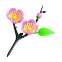 旭創業 プリティフラワー 桃の花 S-15 300個