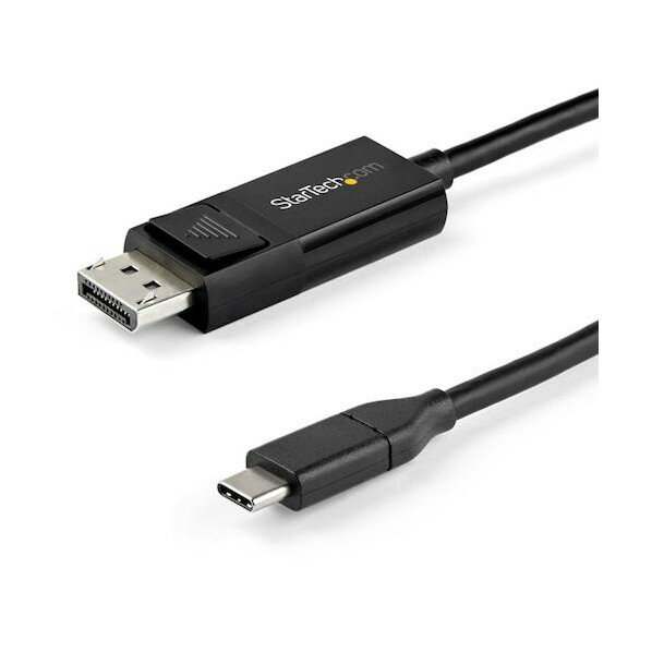 STARTEC.COM fBXvCϊP[u/USB-C - DP/1m/8K60Hz/o/BK CDP2DP141MBD 1{