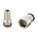 TONE(トネ) インパクト用ロングソケット インパクト用アダプター 4NV-16L 1個