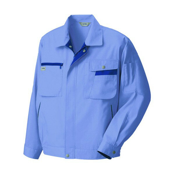 アイトス 長袖サマーブルゾン(ムービンカット)AZ5320-076ミストバイオレット×ネイビーBLL BLL 076ミス..