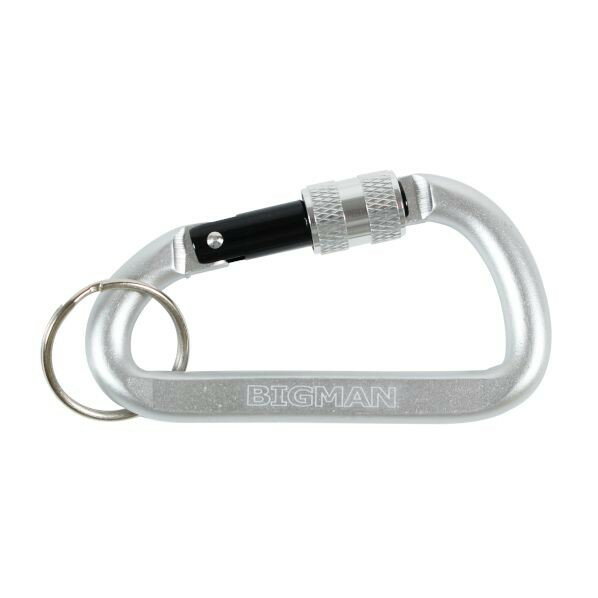 イトー CARABINER・AFC1L-8SL シルバー 1個