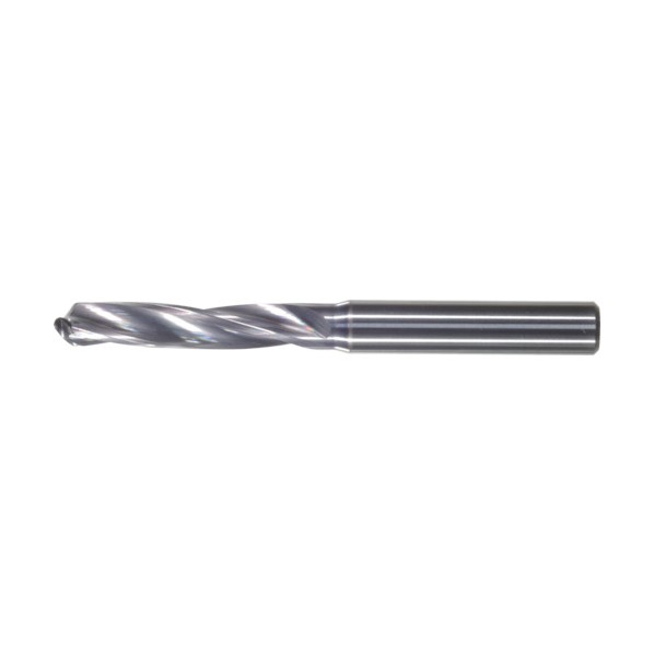 特徴 ■特徴 HRC40〜72の焼き入れ鋼に穴あけ加工が可能です。 3枚刃と独自の形状により焼き入れ鋼に驚異的な寿命と、加工速度がUPしました。 従来の高硬度用ドリルに比べ穴径精度、穴面粗度共に抜群の仕上がりです。 ■用途 被削材:焼き入れ鋼HRC40〜72 ■材質 超硬合金（Carbide） 仕様 サイズ 67 x 12 x 11 mm 重量 20 g 材質 ●超硬合金（Carbide） 原産国 日本 TGHDS46CBALD
