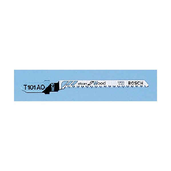 楽天DIY FACTORY ONLINE SHOPボッシュ ジグソーブレード 炭素工具鋼 【木工 曲線切り用】 T-101AO 8×76×1.25mm T-101AO/3 3点