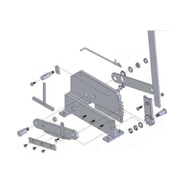 トラスコ(TRUSCO) P－4用六角ボルトNO．27 39 x 20 x 20 mm P4027 1点