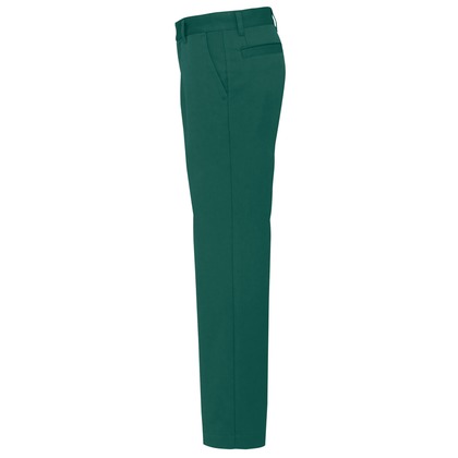 特徴 流行に左右されないベーシックなストレートシルエットパンツ。 後ろポケット・前ポケット・制電糸を織り込んだストライプ生地・帯電防止・ストレッチ 仕様 サイズ S カラー 025ディープグリーン 材質 ポリエステル80%・綿20% 50501