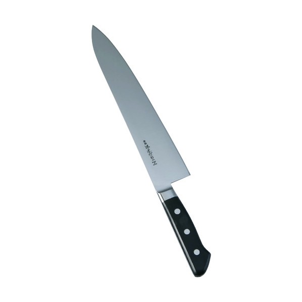 遠藤商事 堺孝行 日本鋼(ツバ付)洋出刃 27cm 27cm ANH04027 1個