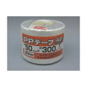ユタカメイク PPテープ50mmx300m 約50mm×300m ホワイト M-301-1 1個