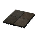 アイリスオーヤマ プレミアウッドパネルデッキ 306 x 306 x 34 mm ブラウン PWD-300 1点