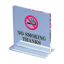 エイム T型禁煙席 SI-13 (片面) 英/クリア PKV6601 1個