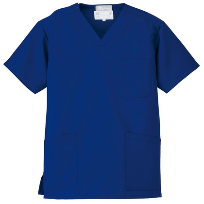 アイトス スクラブ（男女兼用） LL 006ブルー 861400 1