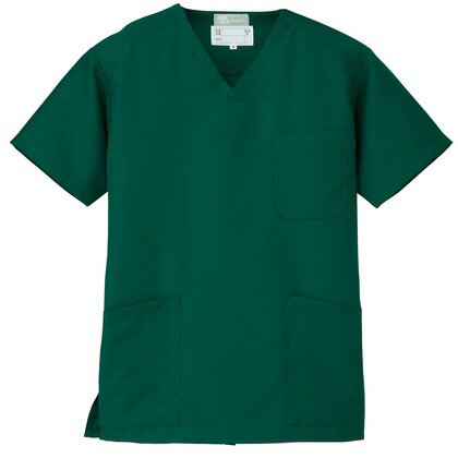 アイトス スクラブ（男女兼用） 6L 015グリーン 861400 1