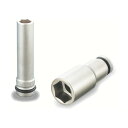 TONE インパクト用超ロングソケット ハンガータイプ 17mm 4NV-17L100HP