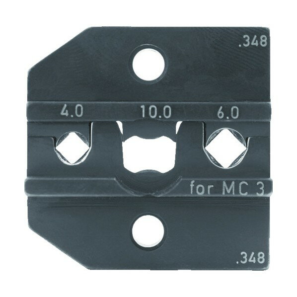 RENNSTEG 圧着ダイス MC3 4.0-6.0 83 x 51 x 17 mm 624-348-3-0 1組