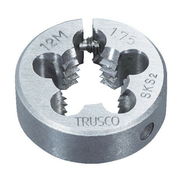 トラスコ(TRUSCO) 丸ダイス 細目 75径 M50X3.0(SKS) T75D-50X3.0 1点