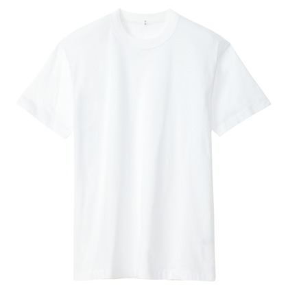 アイトス 半袖Tシャツ（ポケット無し）（男女兼用） 001ホワイト LL MT470-001-LL