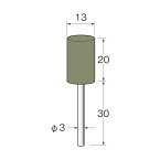 日本精密機械工作 軸付ラビン砥石(一般用)R4354粒度(#):220 R4354 10本