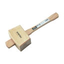 トラスコ 木ハンマー角頭60X72XL120 336 x 120 x 60 mm TWH-15 (カクカ゛タ) 1点