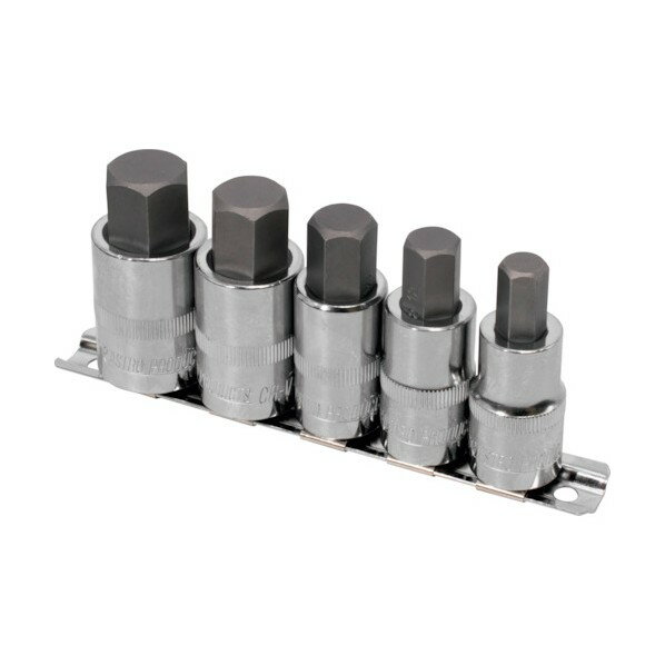 ワールドツール AP 1/2DR ビットソケット HEXセット 5点 2002000030696 1点