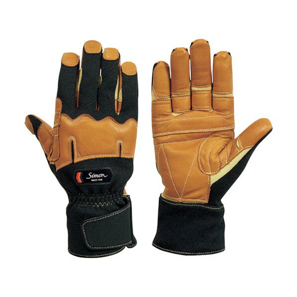 シモン 消防用手袋 KG-190BK M 1双