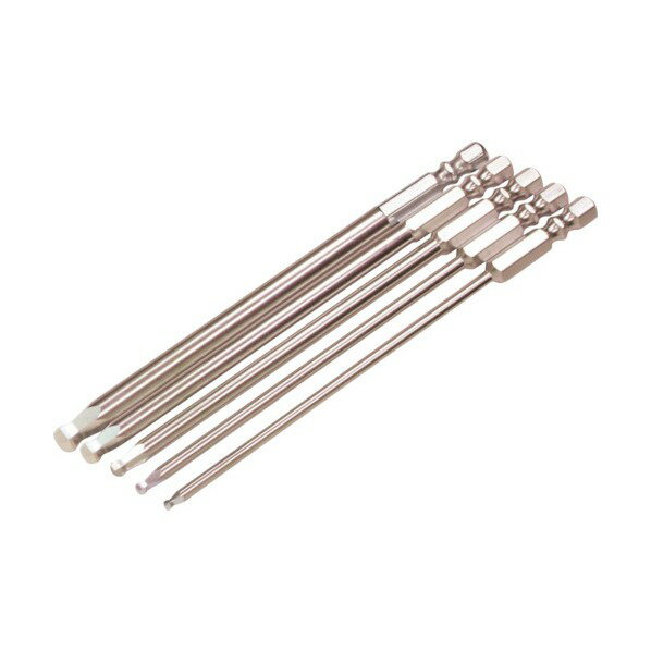 エイト 六角棒ビットテーパー対辺6．35溝9＆135mmX130単品 EA-70 5MMX130 1点